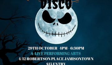 Halloween Disco 8 - A-Live Performing Arts Sydney Halloween Disco